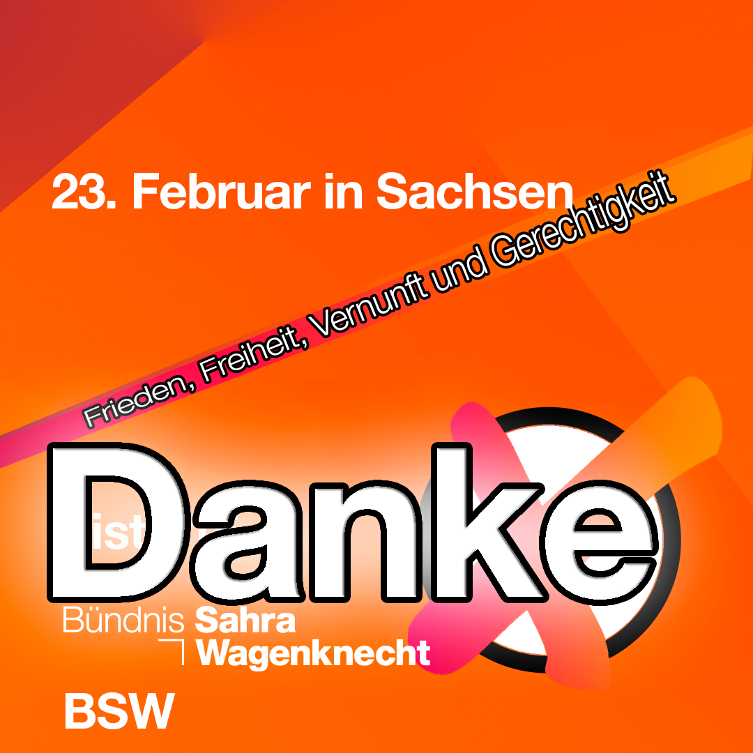 Danke an alle Wählerinnen und Wähler aus dem Erzgebirgskreis