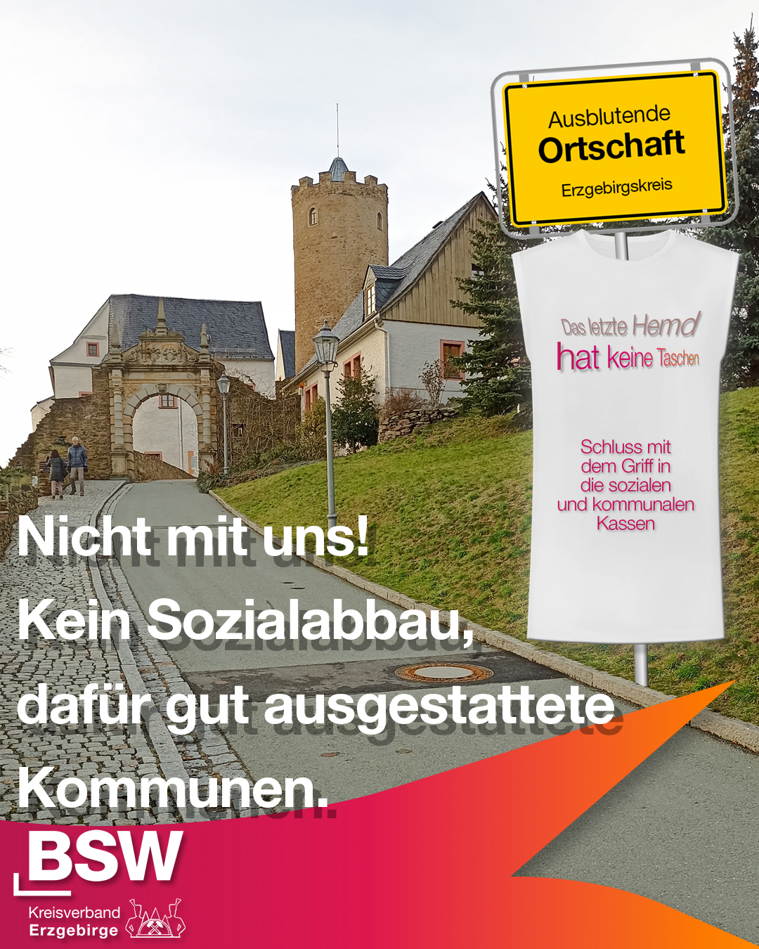 Das letzte Hemd im Erzgebirgskreis