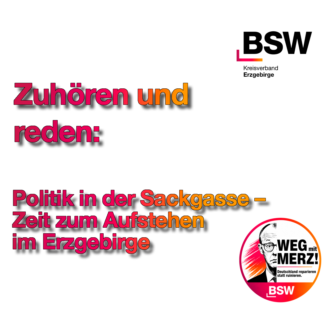 Zeit zum Aufstehen im Erzgebirge
